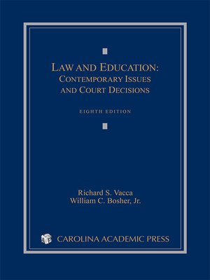 cover image of Law and Education